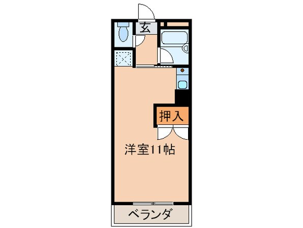 シャトレ旭の物件間取画像